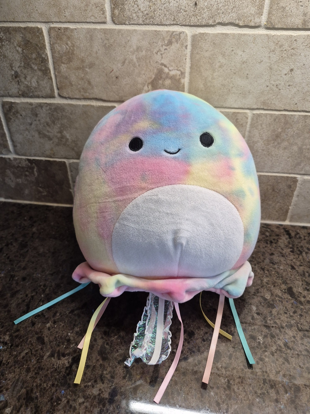 Squishmallow Janet Jellyfish 8" AUTHENTIC Kellytoy Soft Plush Gift Toy EUC